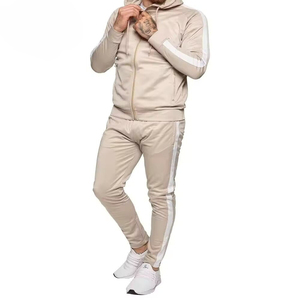 Survêtement Homme en Coton de Haute Qualité, Ensemble de Jogging Personnalisé avec Logo Brodé, Sweat-shirts et Pantalons de Survêtement Unisexe 2026 - Product Image 3