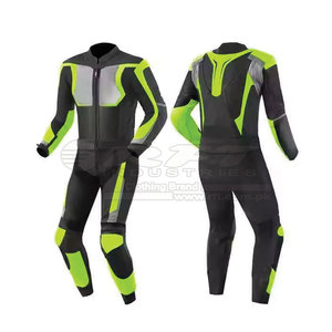 ชุดฝึกมอเตอร์ไซด์ชุดแข่งรถมอเตอร์ไซด์หนัง100% แท้บริการ OEM - Product Image 1