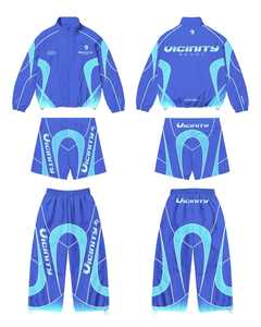 Conjunto Deportivo Personalizado, Chaqueta con Cremallera de Nailon y Pantalones de Nailon, Chándal Cortavientos - Product Image 3