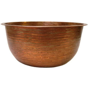 Bol de pédicure en cuivre pur martelé à la main de qualité supérieure bassin de bain de pieds thérapeutique Durable avec couvercle Portable pour Spa et Salon Soaks - Product Image 4