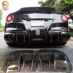 Nouveau pour <span class=keywords><strong>Ferrari</strong></span> F12 pièces automobiles en Fiber de carbone Kit de carrosserie DMC avec aileron arrière comprenant des accessoires de carrosserie automobile - Product Image 4
