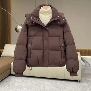 Nuevas Parkas de invierno para mujer, Chaqueta de algodón con escudo Summit, Parkas acolchadas con capucha, abrigos gruesos cálidos, ropa de calle para mujer - Product Image 5