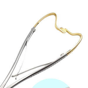 Soporte de aguja para ortodoncia Dental Mathieu Manual antiácido Acero inoxidable Deluxe cojín agarre 3 posiciones de mandíbula - Product Image 5