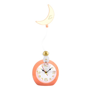 Lunar for Astronaut Rechargeable <b>LED</b> Desk Lamp with Touch Control and Alarm <b>Clock</b> Battery-Powered - Product Image 4