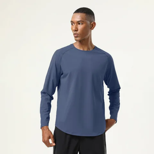 Camiseta de Manga Larga para Hombre, Estilo Informal, Diseñada para Comodidad Diaria, Tacto Suave, Look Moderno, Alta Calidad - Product Image 3