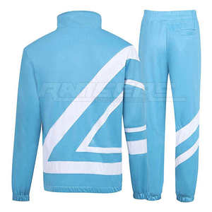 Conjunto Deportivo Informal para Hombre, Pantalón Deportivo a Juego, Algodón y Poliéster, Cremallera Completa, Proveedor de Ropa Deportiva, Diseño Personalizado, Ropa Deportiva Activa - Product Image 2