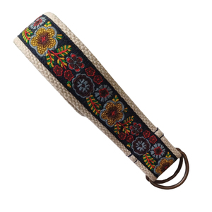 เข็มขัดผ้าไนลอนถักแจ็คการ์ดแข็งปรับได้สำหรับทุกเพศ - Product Image 1