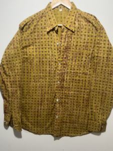 Camisa Casual de Algodón con Estampado a Mano para Hombre, Moderna y Elegante |   Colección de Camisas de Manga Larga 100% Algodón - Product Image 1