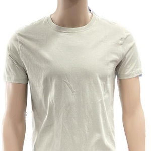 Camisetas de Hombre 100% Algodón, Color Sólido, Lisas, Bordadas, de Alta Calidad, Tejidas, Transpirables, Ecológicas, Colores y Tallas Personalizadas, Cuello Redondo - Product Image 1