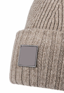 High Quality 3D Embroidery Polyester/Cotton Cuffed Wool Unisex Skelly Beanie Winter <b>Knitted</b> <b>Hats</b> Warm Custom Camouflage Logo - Product Image 5