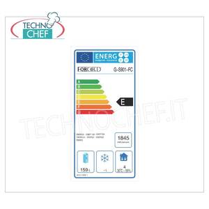 Refrigerador Comercial de 2 Puertas para Cocina con Control de Temperatura Modelo Estático +2/+8C 240 Lt G-S901-FC Clase E - Product Image 1