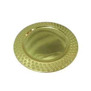 Assiette de service en acier inoxydable pour la cuisine et la restauration Assiette de présentation en forme arrondie pour la salade - Product Image 5