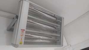 Calentador Eléctrico Infrarrojo Industrial Infratech de 6900W, Montaje en Pared, Uso Comercial, Techo Alto, Gran Volumen, Aluminio Anodizado - Product Image 2