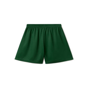 Haute qualité 250 GSM pin vert hommes décontracté Sublimation maille Shorts respirant toile tissu Vintage solide motif décoration - Product Image 3