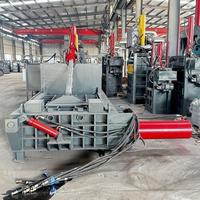 Presse à balles hydraulique robuste de 200 tonnes pour ferraille, avec déchargement latéral, pour acier, fer et aluminium usagés