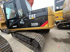 Excavadora hidráulica sobre orugas Original de segunda mano de alta calidad CAT 312D 312 Maquinaria excavadora Caterpillar usada Precio de venta directa - Product Image 5