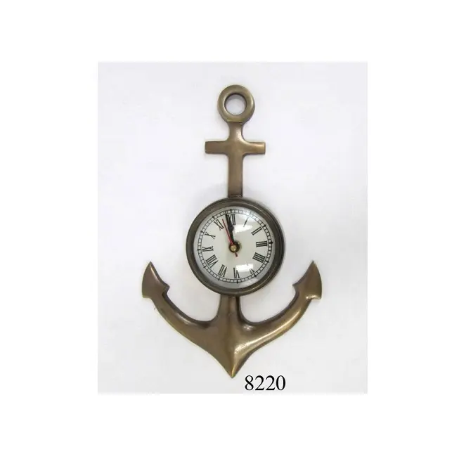 Neo thiết kế Brass hải lý Marine đồng hồ quà tặng handmade Hot Bán Custom made trang trí đồng hồ bán buôn