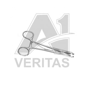 ราคาขายส่ง คุณภาพดีที่สุด VERITAS คีมสแตนเลสเยอรมัน A-1 สำหรับตัดและถอนเส้นผม เครื่องมือผ่าตัด - Product Image 2