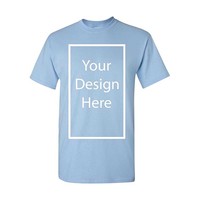 T-shirts personnalisés pour hommes - Design personnalisé avec texte, images et logo sur le devant/le dos, 100% coton, couleur et taille personnalisables
