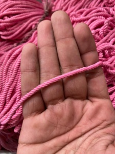 100M oro argento macramè corda corda cordoncino nastro artigianato fai da te carta regalo per cucire filo attorcigliato decorazione tessile per la casa 1.5mm - Product Image 5