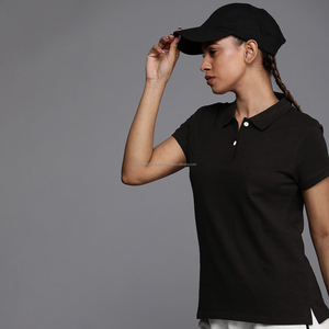 Camiseta Polo Clásica Lisa Personalizada de Alta Calidad para Mujer, Venta al por Mayor de Fábrica OEM Fit2Fight - Product Image 3