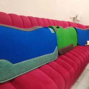 Premium Horse Western Saddles Portable Diseño clásico Felt Saddle Pad Work Leather con comodidad y estilo - Product Image 3