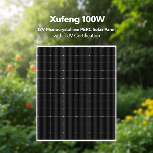 Panneau solaire monocristallin PERC Xufeng 100W 12V avec certification TUV - Product Image 3