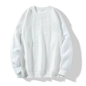 Suéter de Punto Premium de Alta Calidad para Hombre, Informal, de Invierno, 100% Lana, Grueso, Cálido, Cuello Alto, Transpirable, Talla Grande - Product Image 2