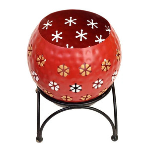 Pot de bougeoir décoratif Design intemporel pour votre maison Pot de bougeoir élégant Présentoir de bougies élégant et pratique - Product Image 2