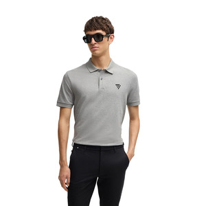 Camiseta de Polo de Golf para hombre 100% algodón con manga corta, camiseta de Polo de Color sólido, tela de punto - Product Image 1