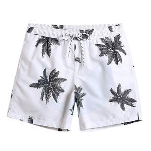 กางเกงขาสั้นผู้ชายผ้าฝ้าย 100% สไตล์ลำลอง เอวกลาง บริการ OEM คุณภาพสูง ดีไซน์ล่าสุด ชุดชายหาด แห้งเร็ว รับสกรีนลายตามสั่ง - Product Image 1