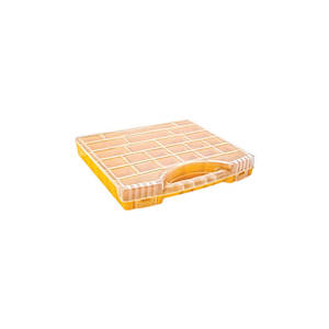 Caja organizadora multiusos de 390X190x215mm con tapa, solución de almacenamiento conveniente - Product Image 1