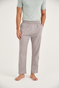 Pantalon décontracté en lin unisexe Leggings d'été de haute qualité Pantalon court régulier avec motif droit Fourniture en vrac à bas prix - Product Image 2