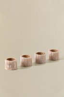 Anneaux de serviette en bois écologiques de style campagnard, supports personnalisés, élégance de table raffinée, faits à la main
