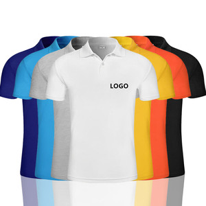 Camiseta Polo de Algodón para Hombre, Cuello Redondo, Logotipo Personalizado - Product Image 5