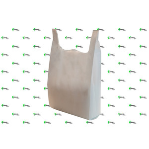 Bolsa para Camisetas Blanca 33+14x60cm 50gsm Novotex TNT 250 Piezas B2B - Product Image 1