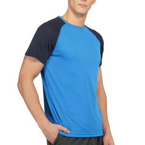 Camiseta de Fitness de tela cómoda hecha en Pakistán, diseño único, Camiseta de algodón 100%, diseño de camiseta de Fitness baja Moq - Product Image 3