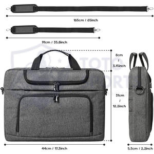 Bolsos para Portátil Unisex Cómodos, Transpirables, de Alta Calidad, Ligeros, a un Precio Razonable, Suaves, con Múltiples Bolsillos, Antirrobo e Impermeables - Product Image 3