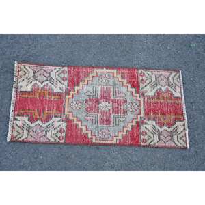 Alfombra de área grande turca Vintage de 13 'X 2,8', respaldo de látex de lana Beige rojo, diseño de retazos Rectangular para pasillo, dormitorio, uso de 10mm - Product Image 3