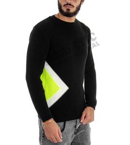 OEM/ODM Cotton Wool Blank Crewneck Plain Original Material Sweater Men's Clothing Printed Embroidery Breathable Winter Wear 2023 - Product Image 3