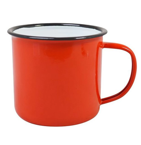 Taza de té de metal de diseño elegante, revestimiento de esmalte para personalización de mesa, tazas de café de metal para bebidas a un precio razonable - Product Image 2
