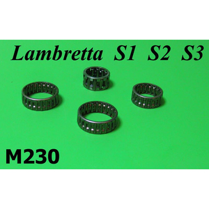 Kit de roulements à aiguilles pour boîte de vitesses/embrayage Lambretta LI + TV2/3 + SX + Serveta - Product Image 1