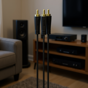 Cable Adaptador de Audio RCA Mini Jack de 1.5m Negro 00205154 Categoría de Producto Cables de Audio y Video - Product Image 3