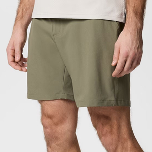 Pantalones Cortos de Poliéster Versátiles 2026 de Ajuste Cómodo, Estilo Casual para Hombre, Lisos, Holgados, con Logotipo Personalizado 2026 - Product Image 4