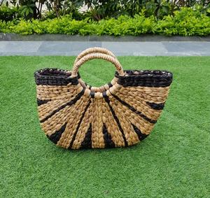 Bolsa de jacinto de agua de compras con asas al por mayor para almacenamiento en el hogar y cesta de flores de almacenamiento de organización hecha en Viet - Product Image 5