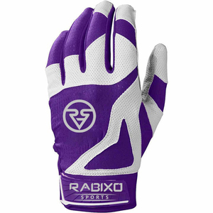 Guantes de béisbol de cuero genuino unisex de alta calidad, diseño de logotipo personalizado fino para jugadores del cuadro, logotipo personalizado puro para hombres, PK cerrado - Product Image 5