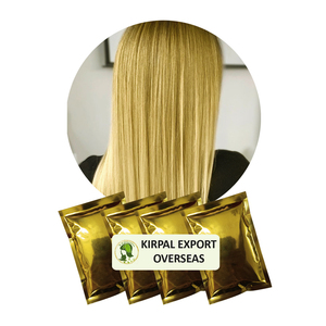 Cheveux blonds semi-permanents Henné à base de plantes Blond doré Brillant et durable Salon Utilisation Couleur des cheveux - Product Image 1