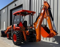 2016 Kubota L47 Walking Tractor Loader Retroexcavadora 4x4 47 HP Motor diésel Hidrostático a la venta