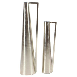 Maceta con incrustaciones de hueso y jarra, vajilla de Color dorado fundido de aluminio, hogar, boda, interior y exterior, florero bien pulido - Product Image 6