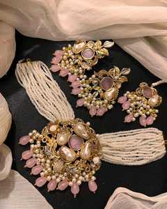 Ensembles de bijoux de mariée du fabricant pakistanais en acier inoxydable plaqué or mariage bijoux artificiels grossistes - Product Image 5